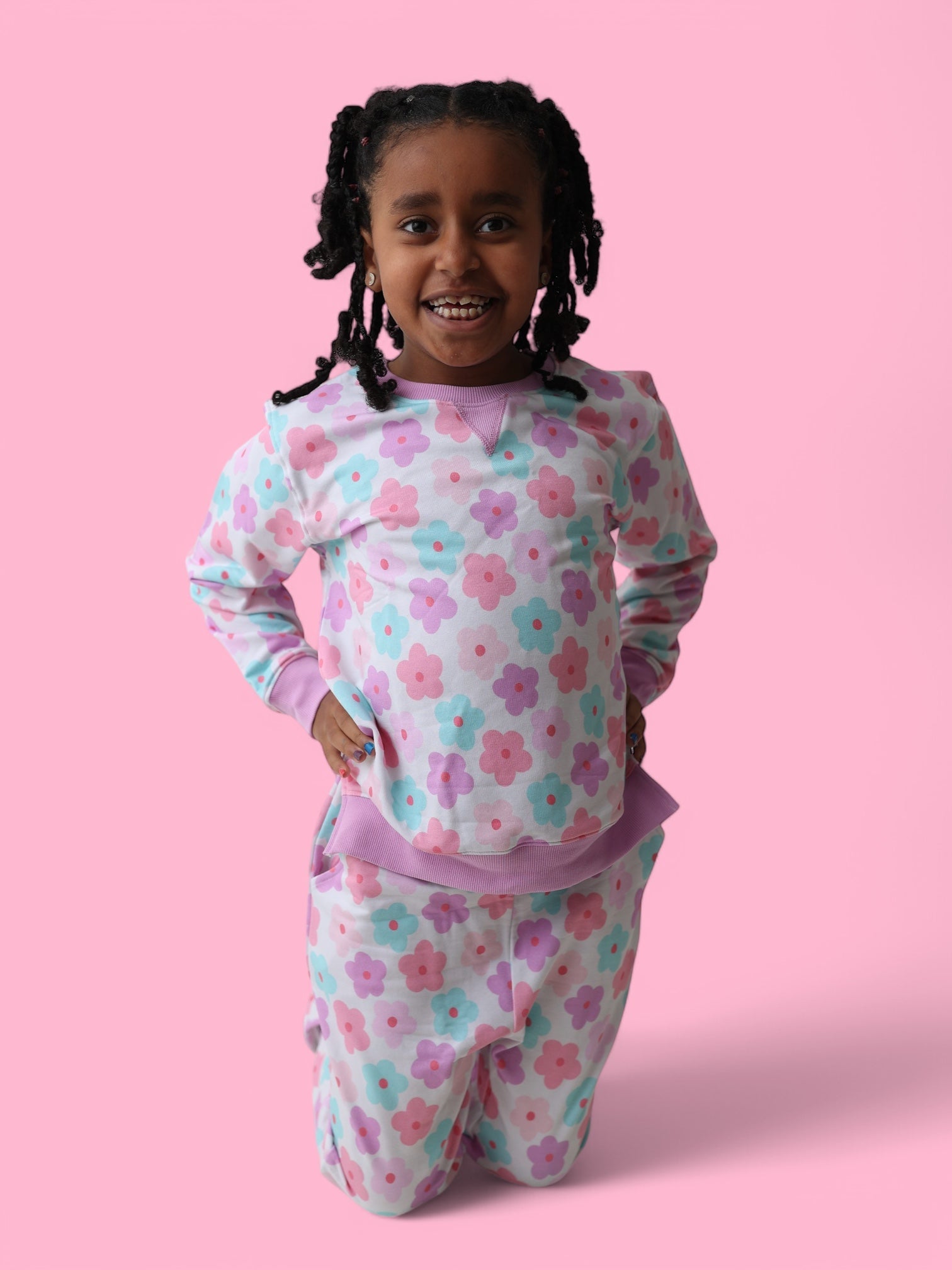 Violet Fields Dream Pullover