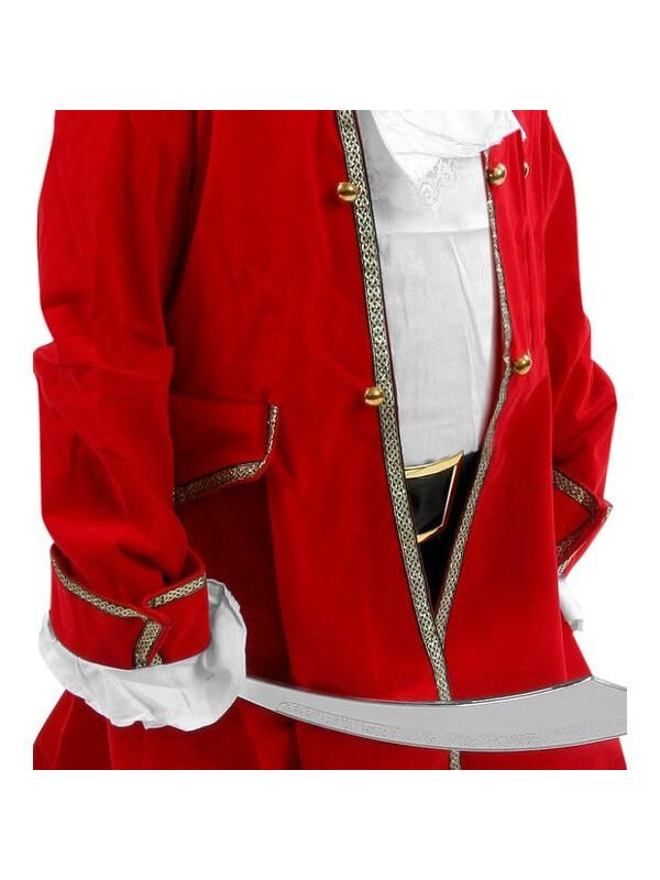 Child's Velvet Pirate Captain Costume