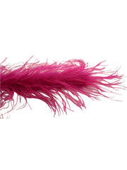 Plum Ostrich Feather Boa
