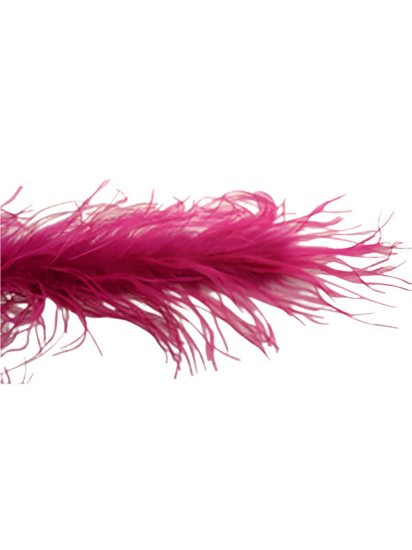 Plum Ostrich Feather Boa