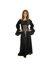 Women's Dark Sorceress Medieval Halloween Costume