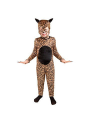 Child Cheetah Cat Girl Costume