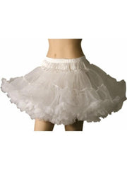 Adult White Soft Tulle Petticoat