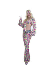 Adult 60's Psychedelic Hippie Costume
