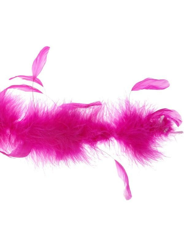 Fuscia Marabou Solid Boa