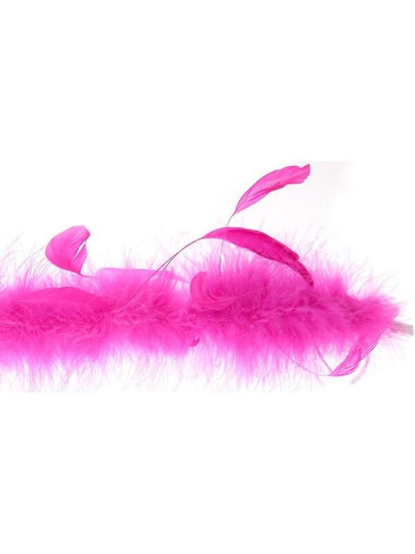 Pink Marabou Solid Boa