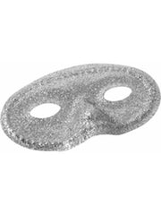 Adult Silver Glitter Eye Mask