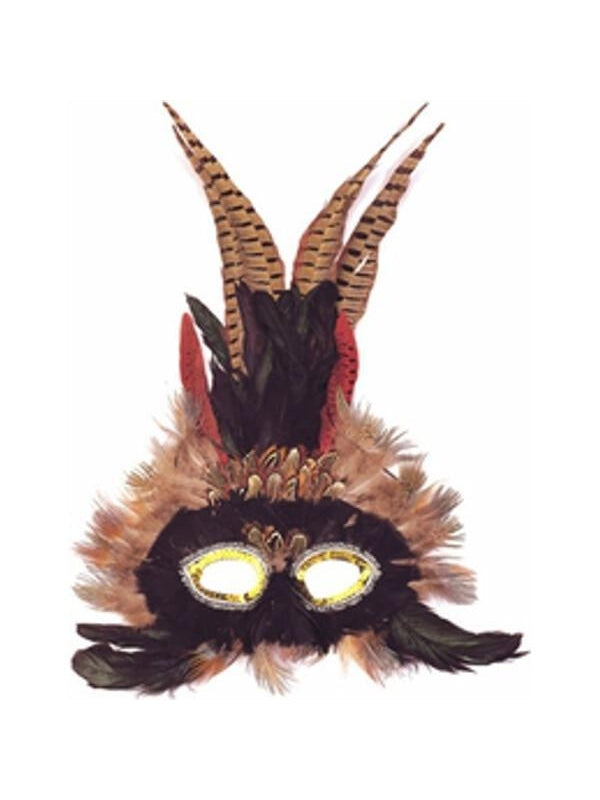 Adult Grand Feather Eye Mask