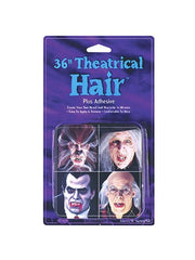 Adult Gray Theatrical Fake Hair
