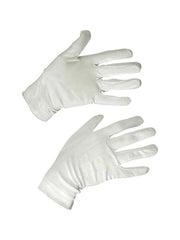White Santa Costume Gloves