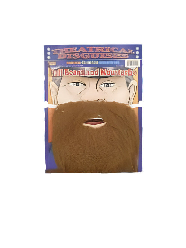 Adult Brown Costume Pirate Beard