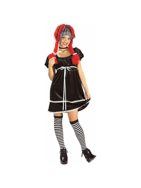 Women's Wicked Rag Doll Halloween Costume (junior Sizes)