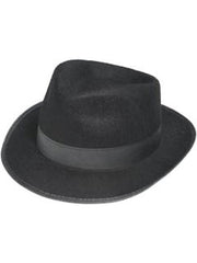Fedora Gangster Costume Hat