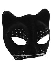 Black Cat Face Mask