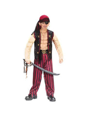 Childs Muscle Pirate Costume
