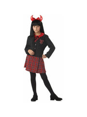 Girl's Devil Academy Halloween Costume