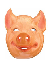 Plastic Child's Pig Mask