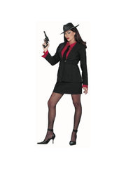 Adult Women's Gangster Suit Costume