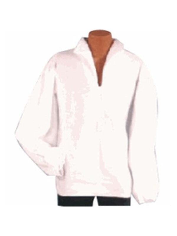 Adult White Alpine Costume Shirt