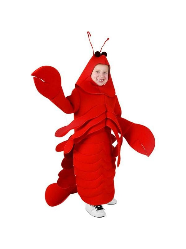 Funny, Red Lobster Child Small Costume, Halloween