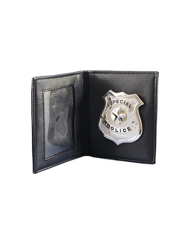 Realistic Cop Badge And Id Holder