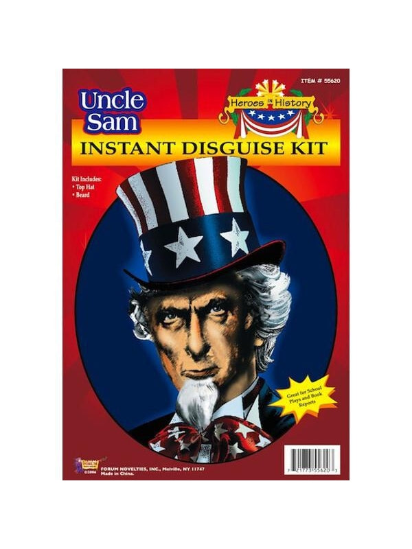 Adult Uncle Sam Hat & Beard