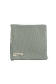 Seafoam Ribbed Stretch Swaddle (Ships June 8)