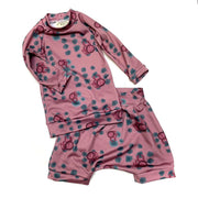Kind Lions Rose Rashguard Set (top And Bottom)