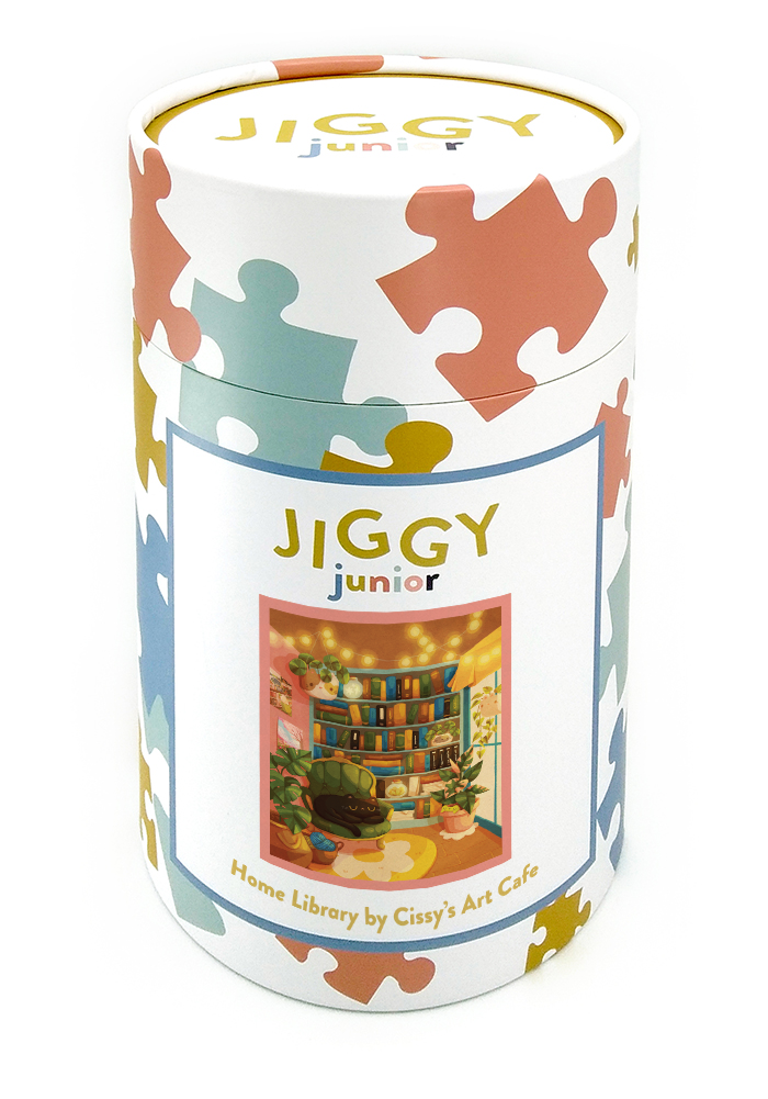 Jiggy Junior, Home Library By Cissy's Art Cafe