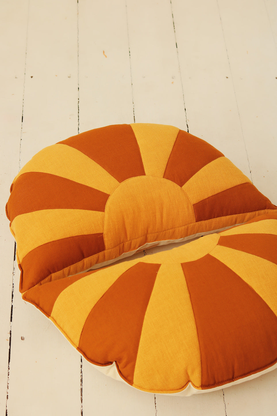 Caramel By The Sea Sun Pillow