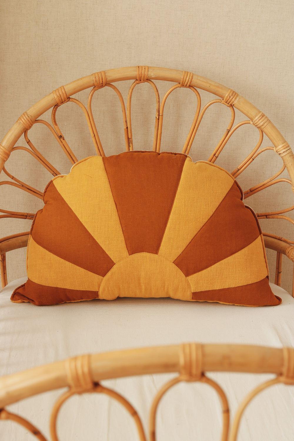 Caramel By The Sea Sun Pillow