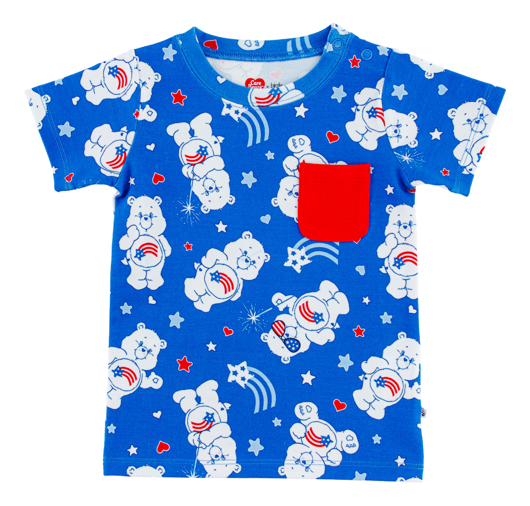 Care Bears™ America Cares Bamboo/cotton Pocket T-shirt