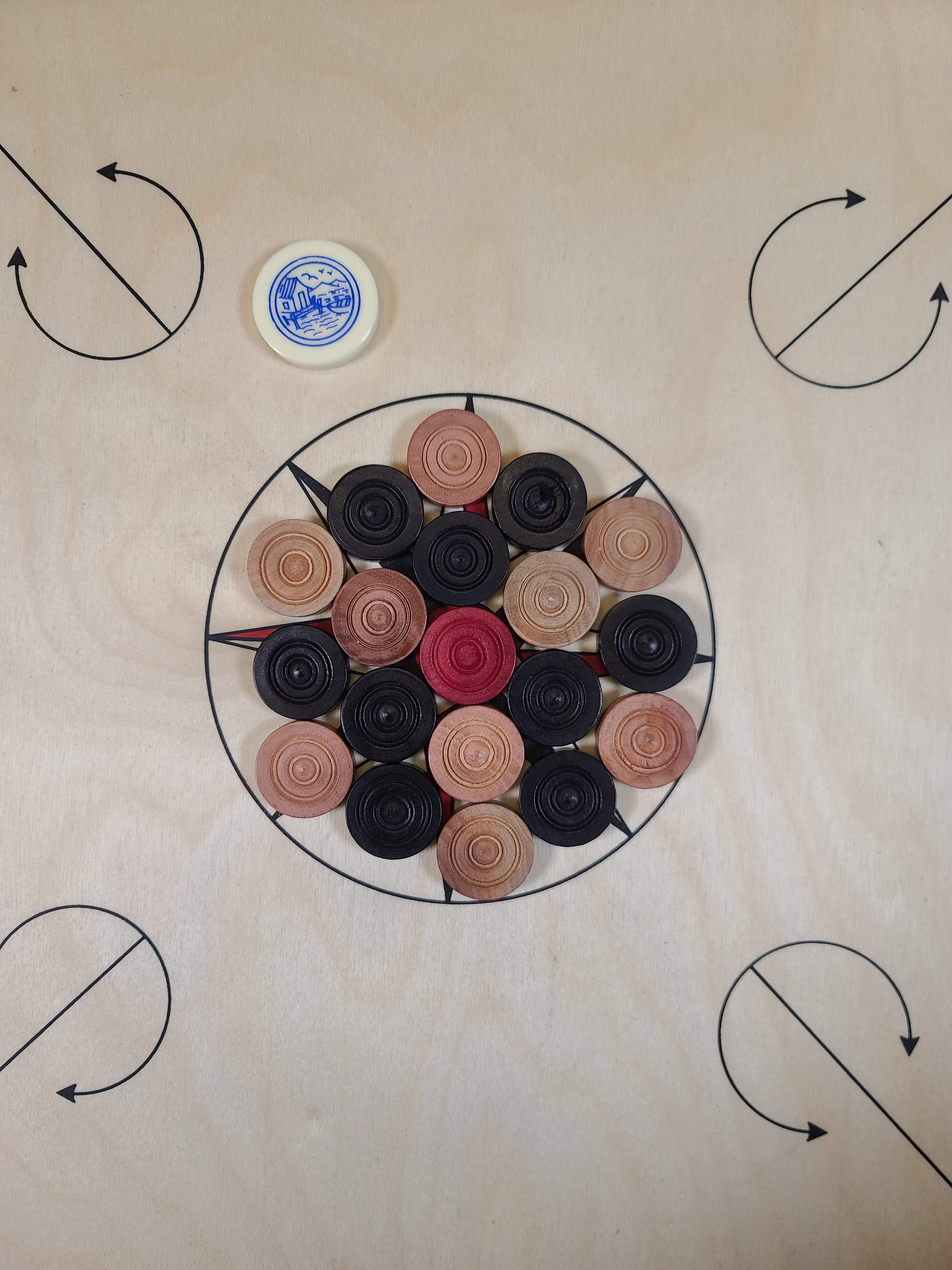 STAG Championship Carrom Board