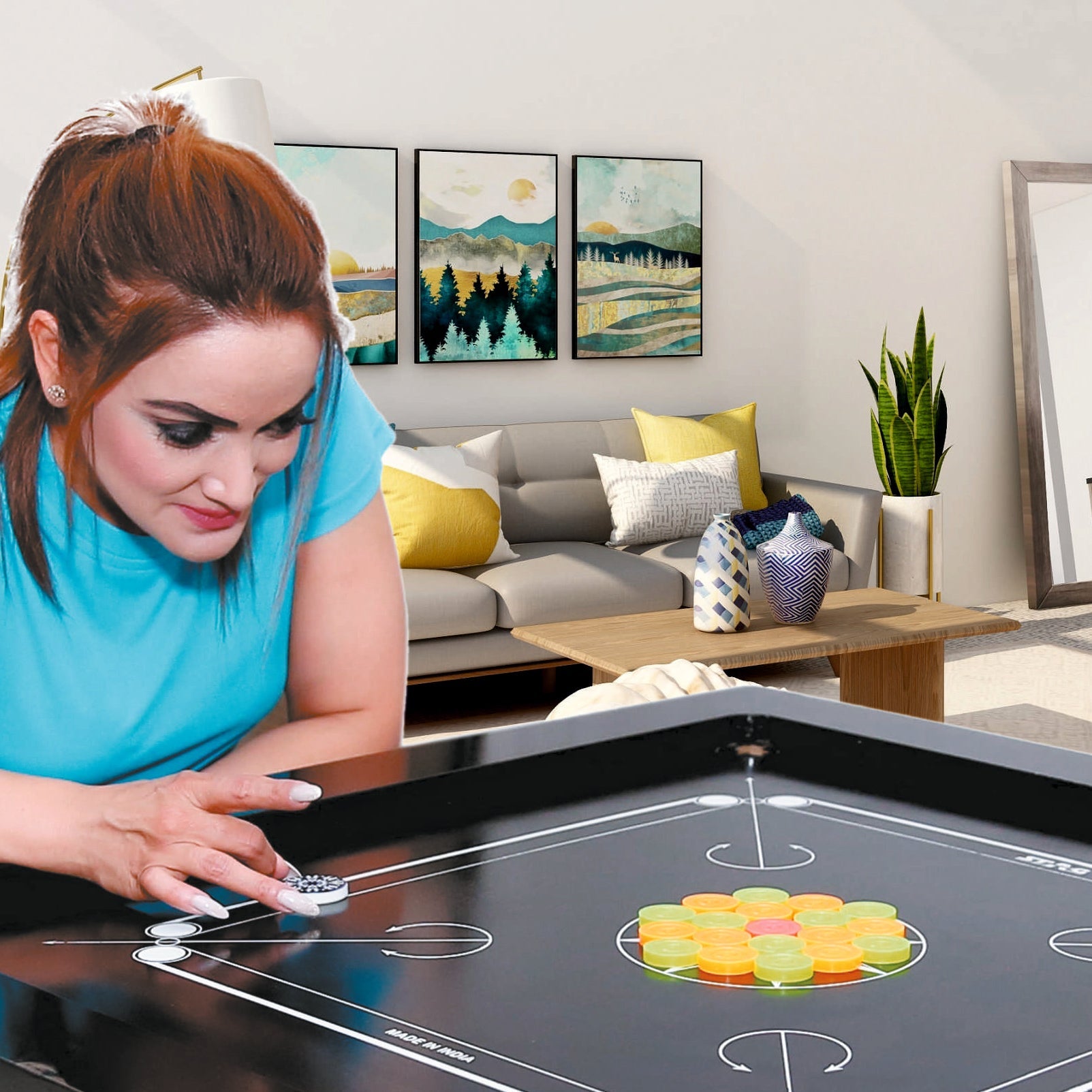 STAG Black Edition Carrom Board