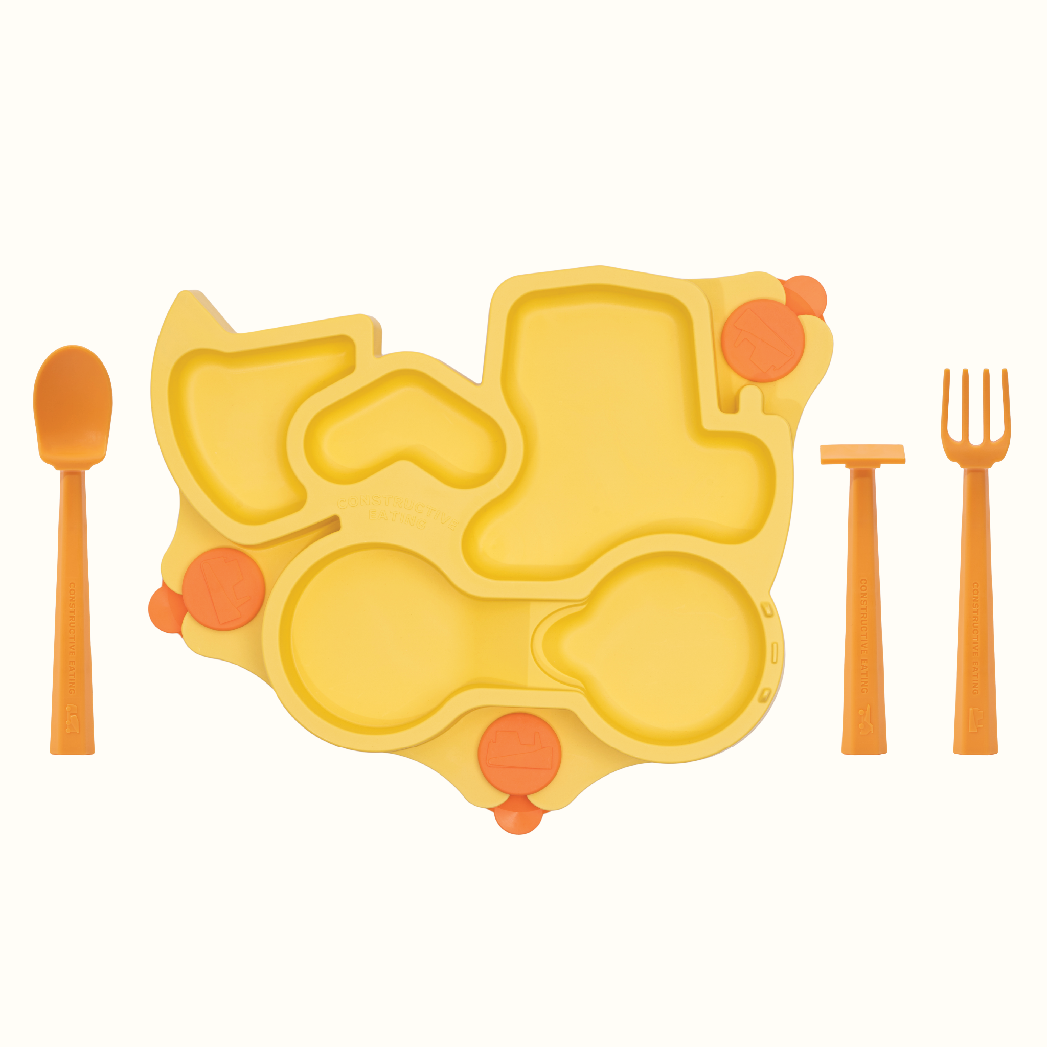 Truck Training Plate And Utensils