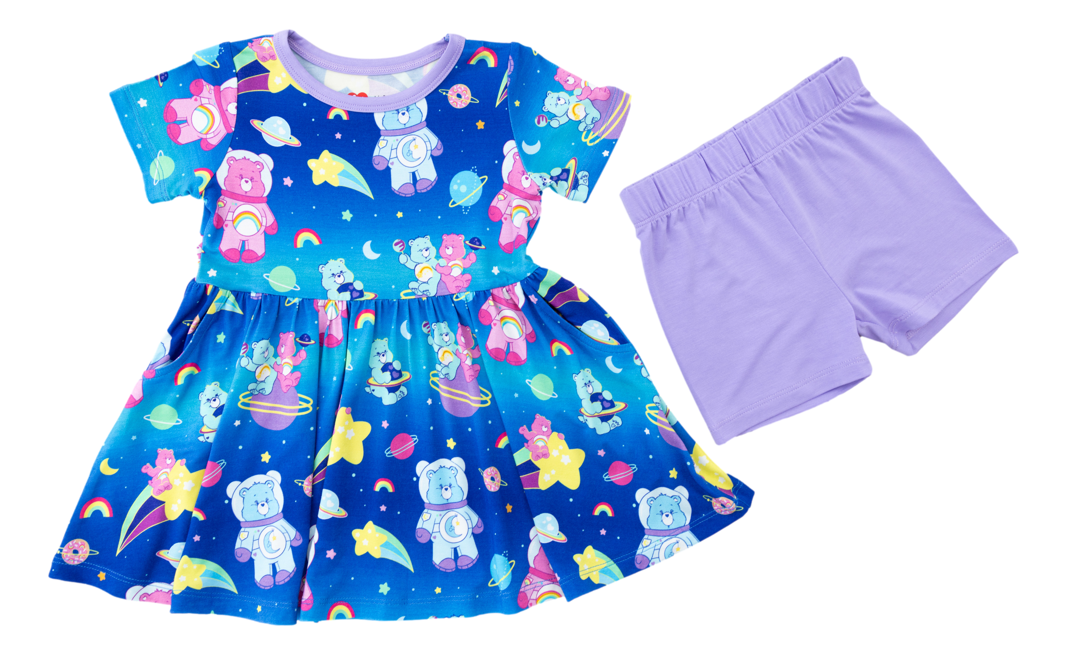 Care Bears™ Cosmic Bears Blue Peplum Set