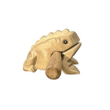 2" Wooden Musical Frog - Natural (percussion Instrument)