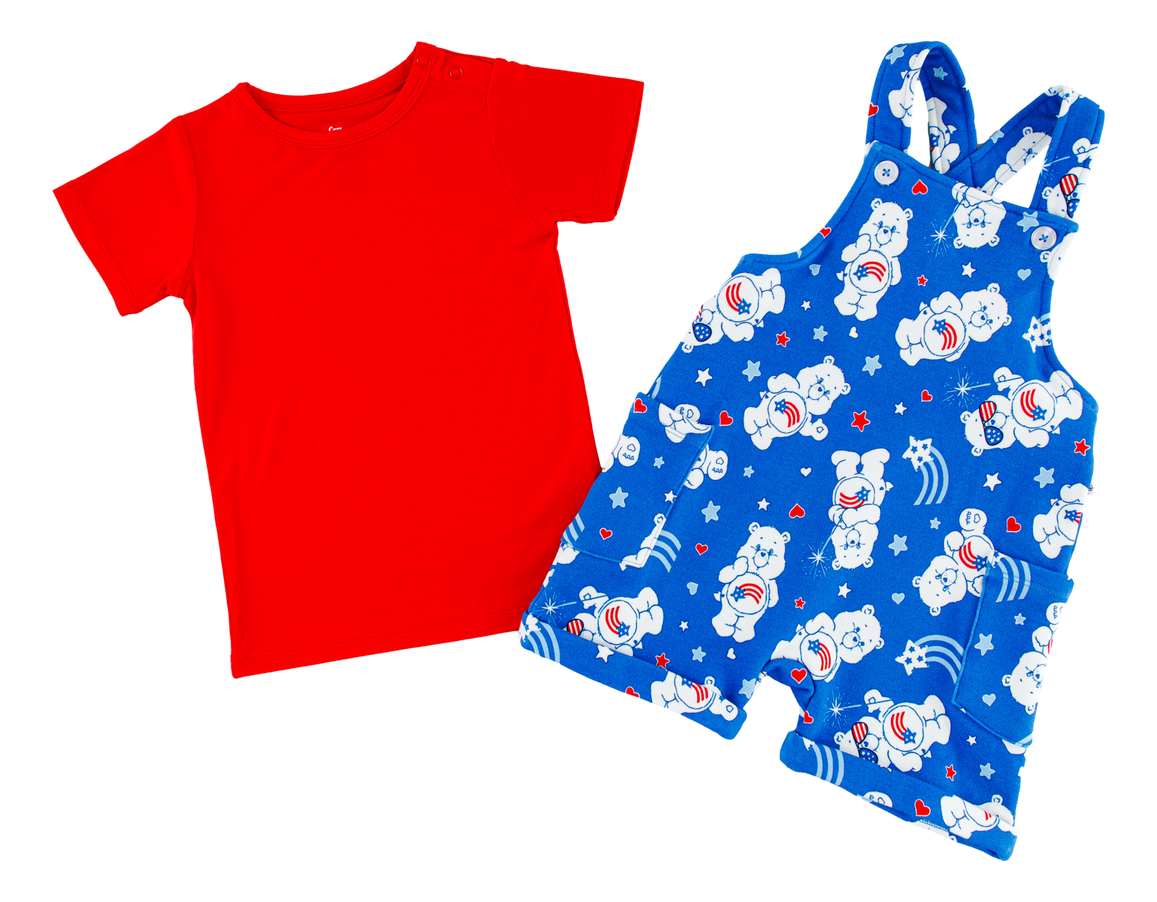 Care Bears™ America Cares Terry Overall Set