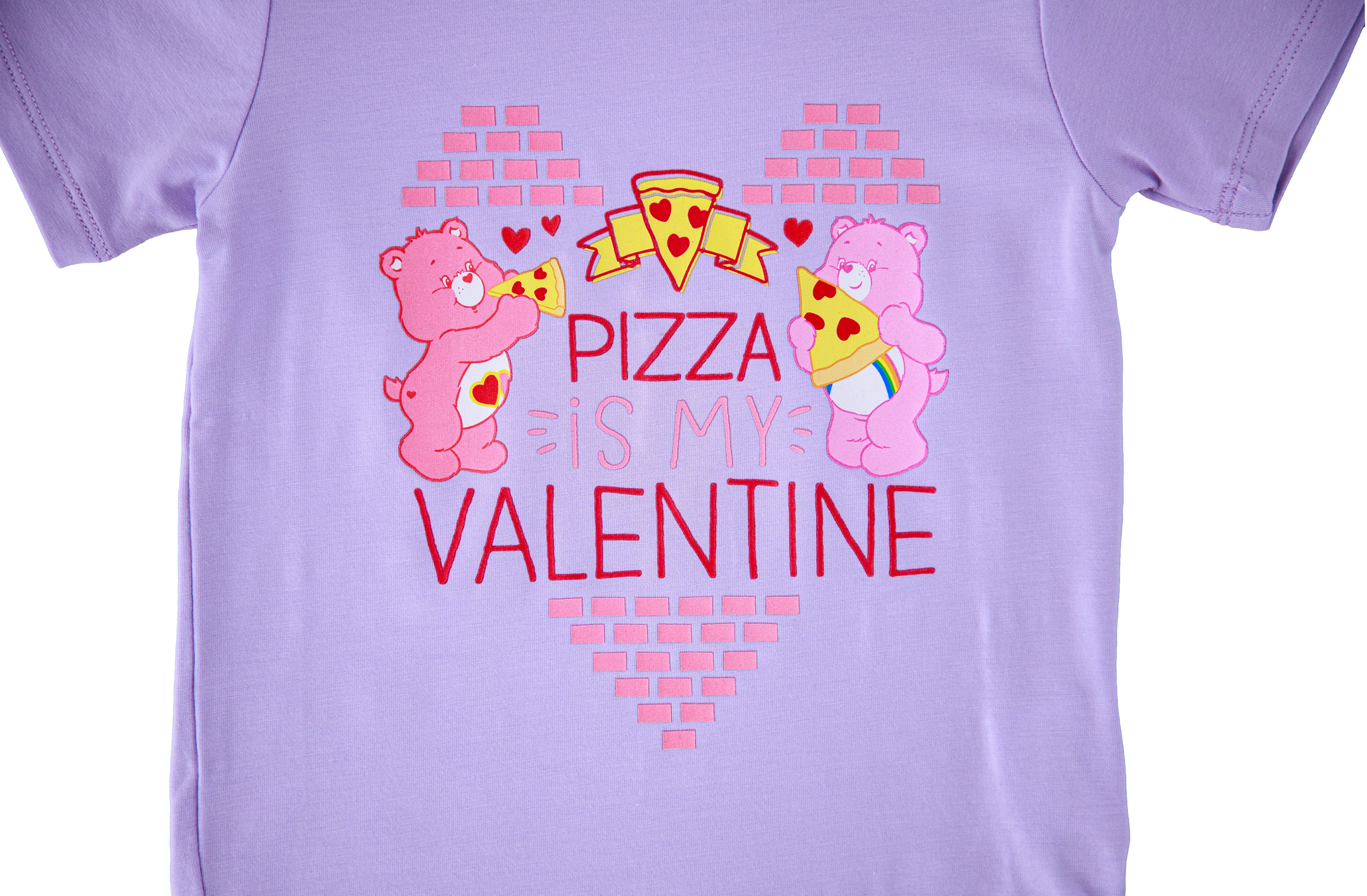 Care Bears™ Pizza Valentine Graphic T-shirt