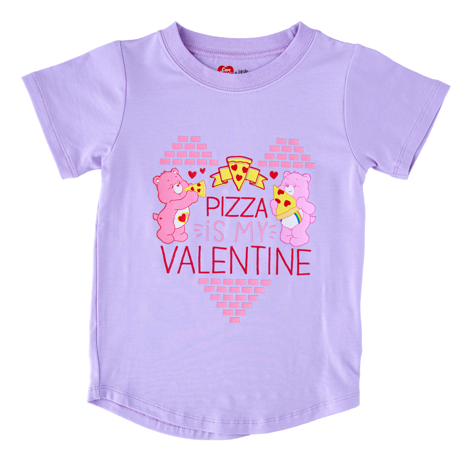 Care Bears™ Pizza Valentine Graphic T-shirt