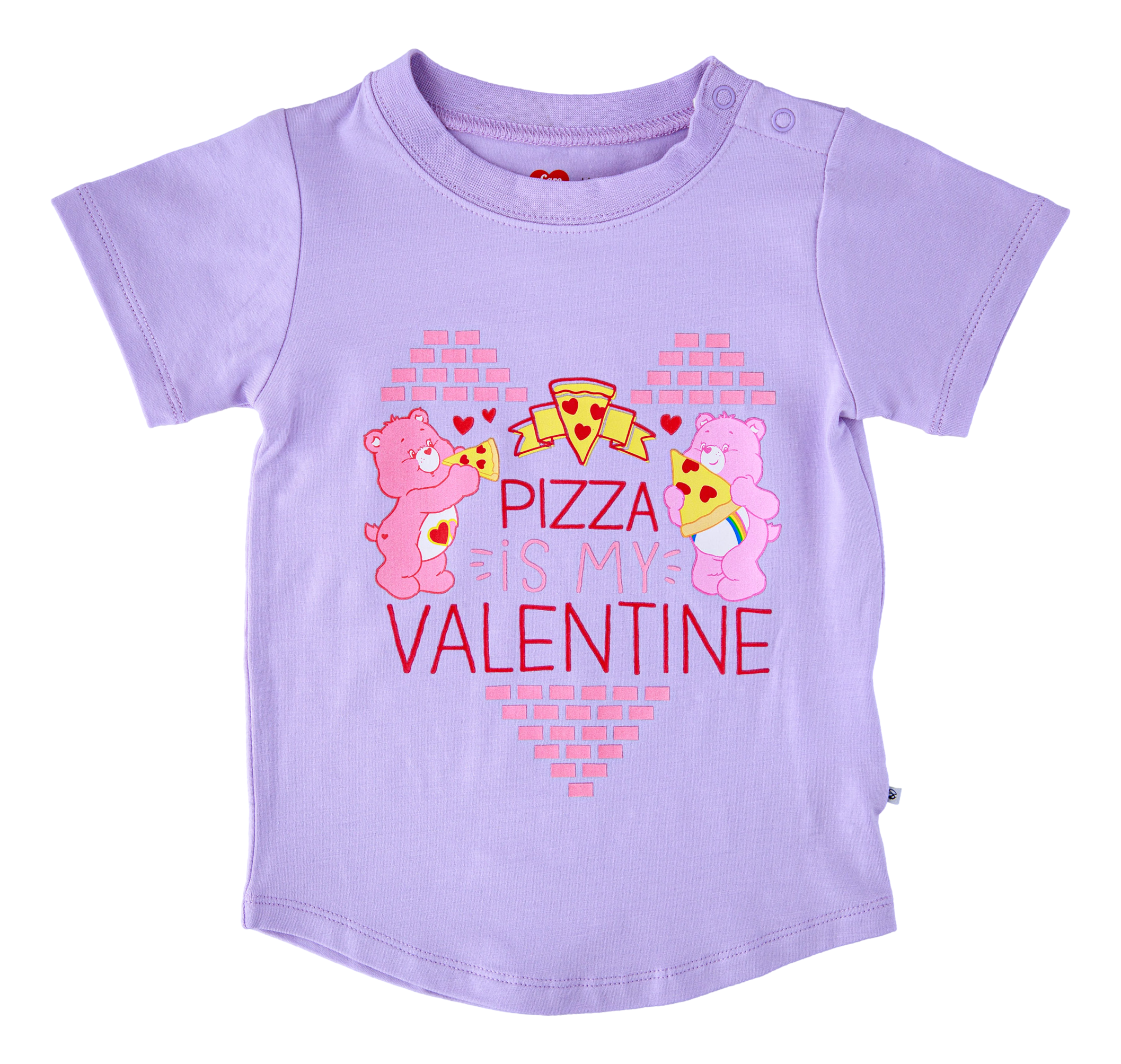 Care Bears™ Pizza Valentine Graphic T-shirt