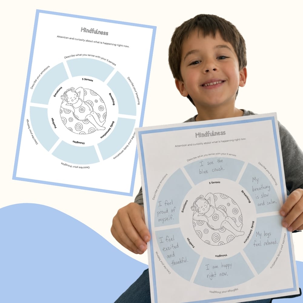 Cbt & Mindfulness For Children - Digital Download For Teachers, Parents & Counsellors
