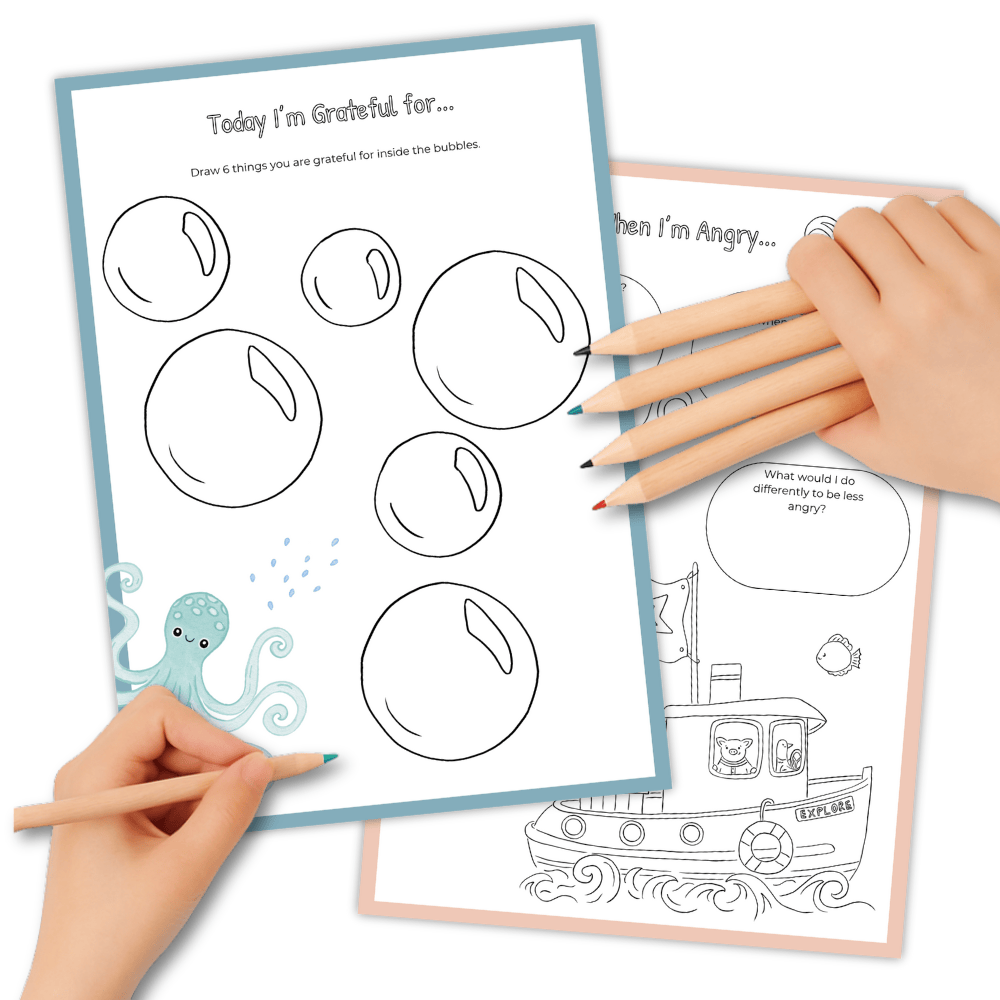 Cbt & Mindfulness For Children - Digital Download For Teachers, Parents & Counsellors