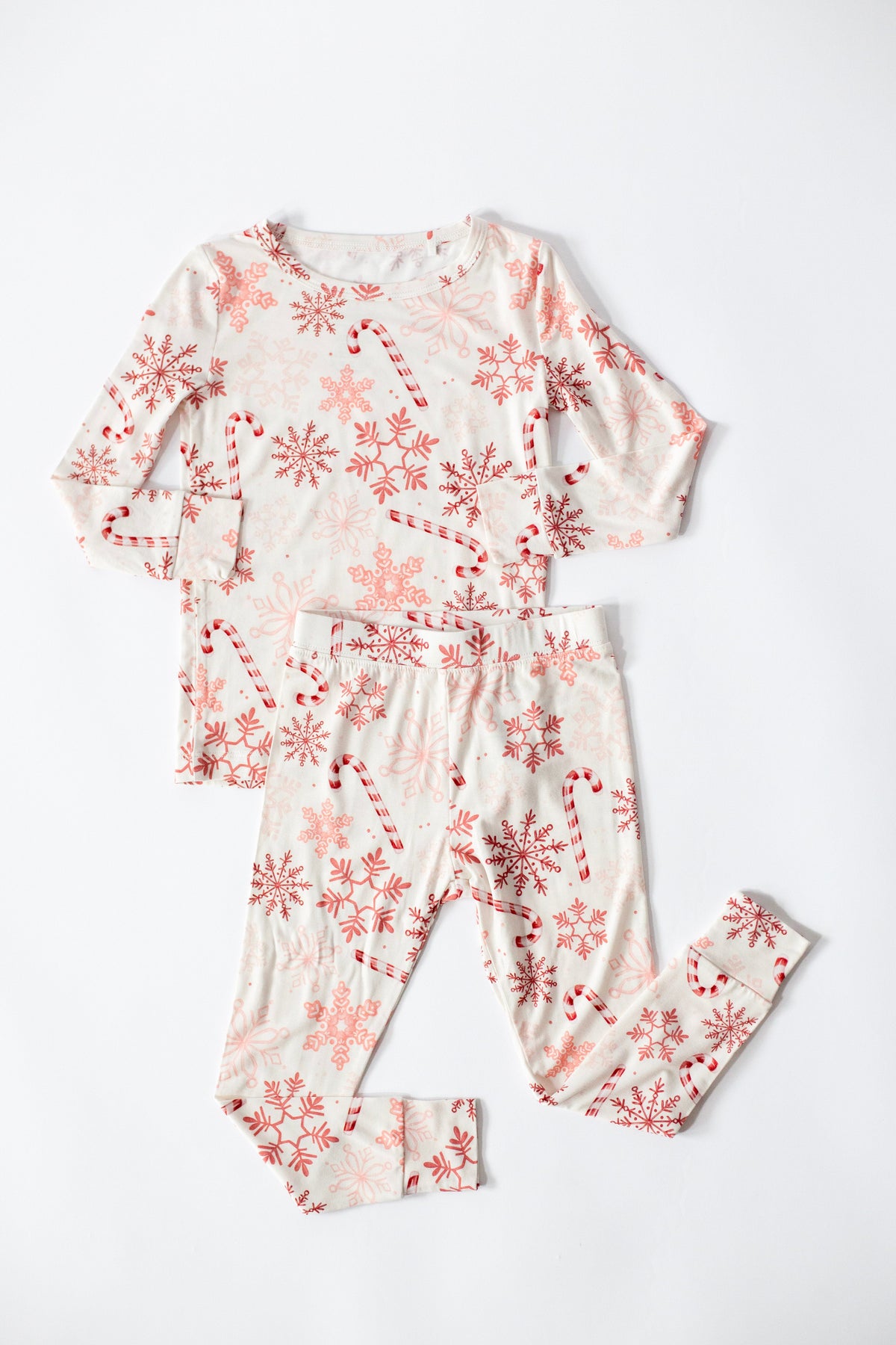 My First Candy Cane: Toddler Bamboo Pajamas