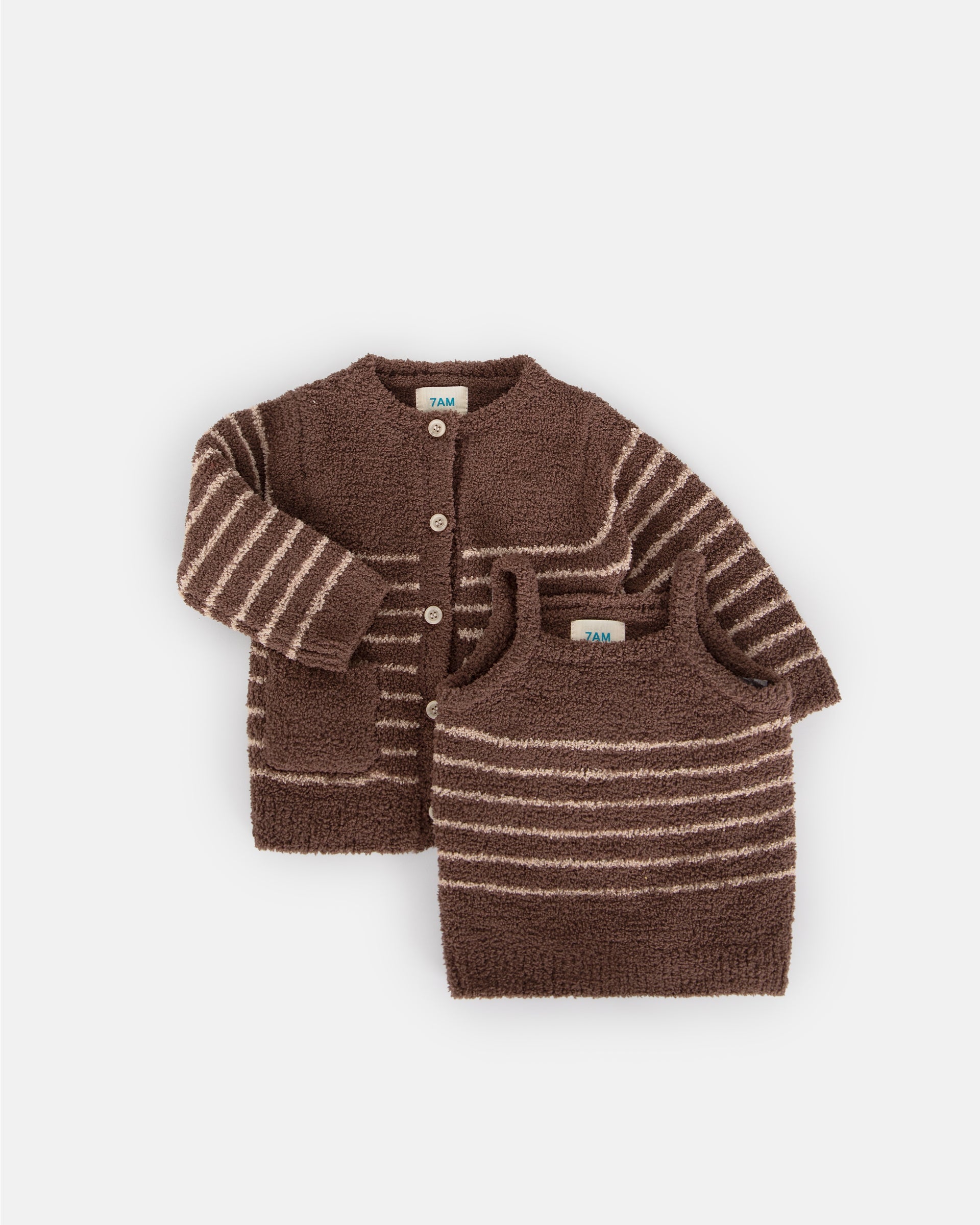 Camisole & Cardigan Set - Fuzzy