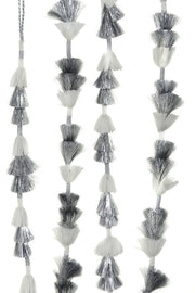 Disco Tassel Garland Silver