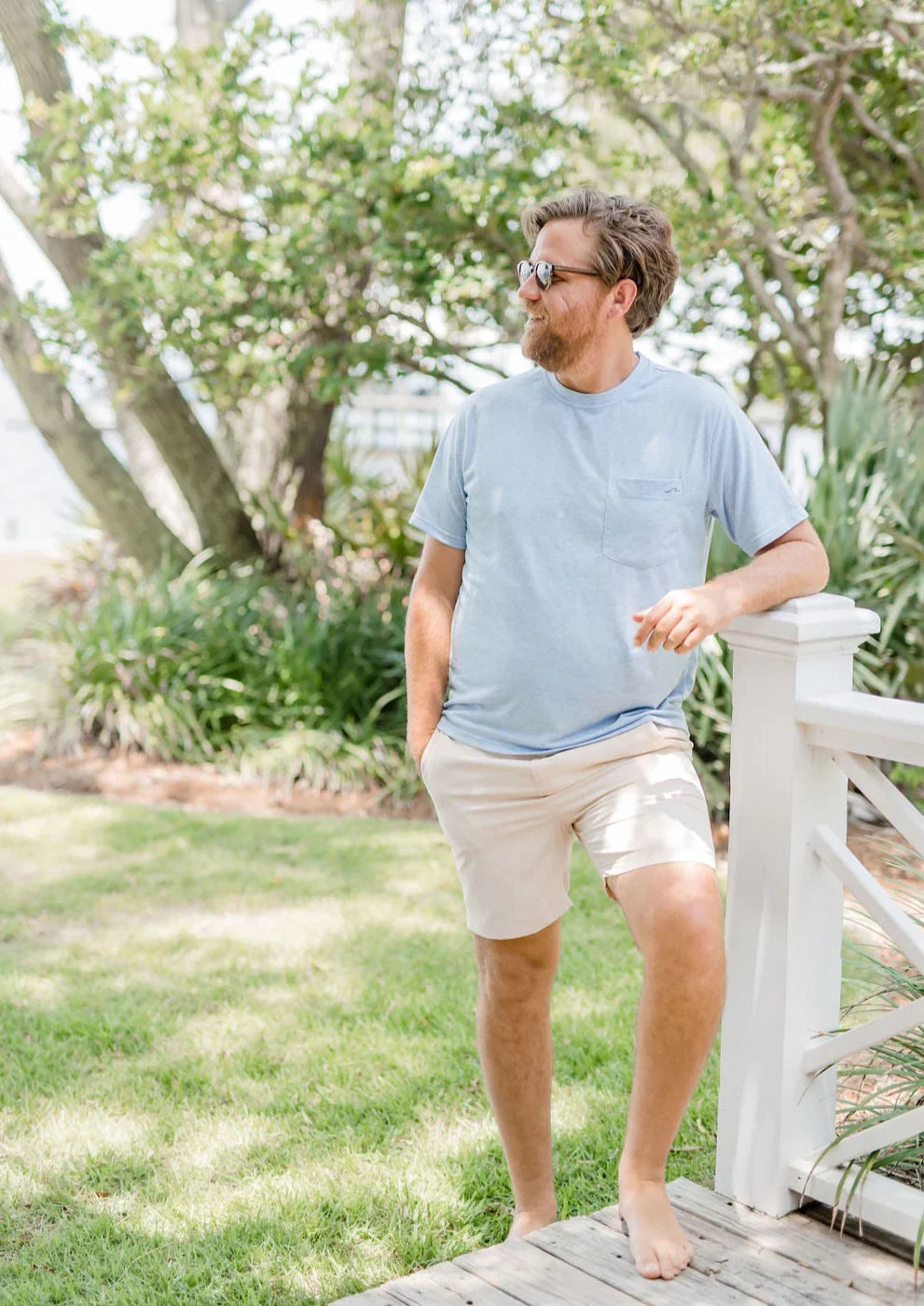 Men's Bamboo Heathered Tee