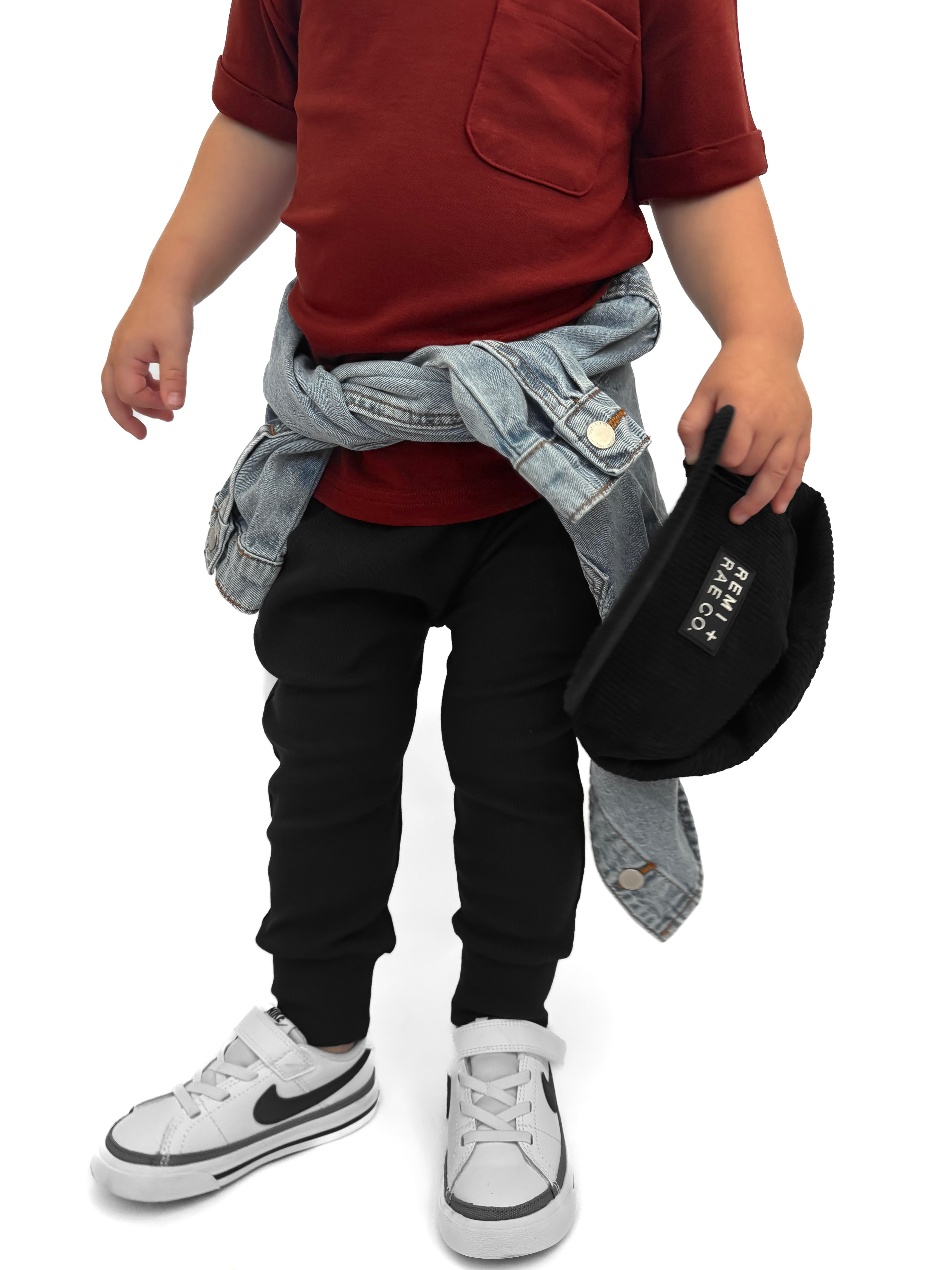 Bamboo Pocket Tee - Wine