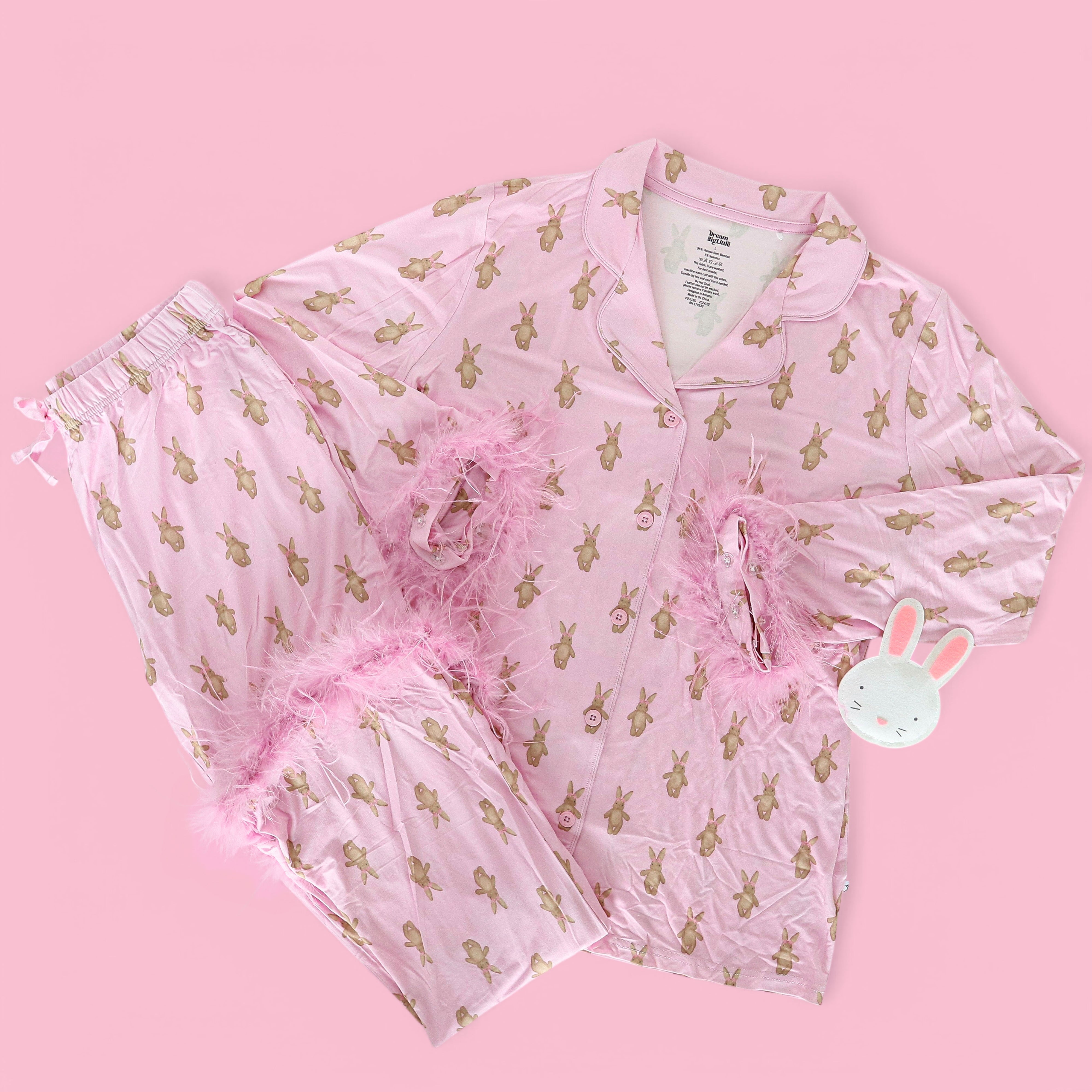 Blushin' Bunnies Women's Feather Dream Set