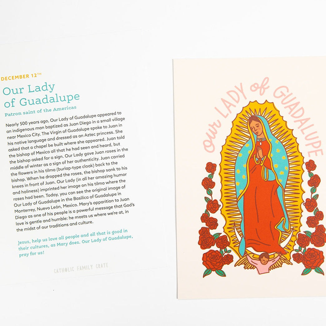 Our Lady Of Guadalupe, St. Lucy And New! Marian Deck